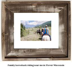 family horseback riding near me in Plover, Wisconsin